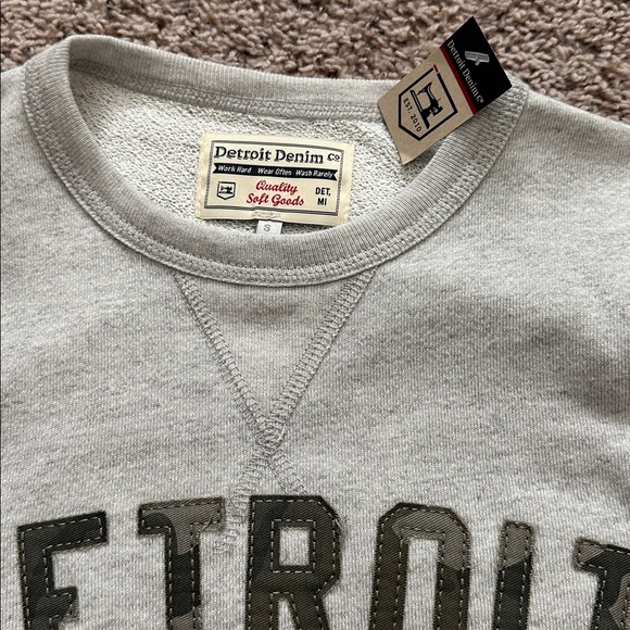 Detroit Denim Co. Crewnceck Sweatshirt - Picture 2 of 5
